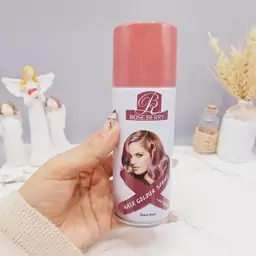 اسپری رنگ مو قرمز تیره برند ROSE BERRY