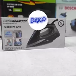 اتو بخار درجه یک کاملاً هوشمند نیو کنوود new kenwood توان 2600 وات کفی سرامیک مخزن بزرگ ارسال رایگان