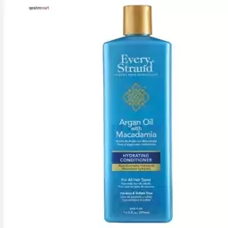 نرم کننده و آبرسان موی روغن آرگان و ماکادمیای اوری استرند Every Strand Hydrating حجم 399 میلی لیتر