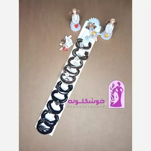 کش مو فانتزی اسپرت ال وی گل 3 عددی