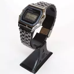 ساعت مچی نوستالژی مردانه و زنانه طرح کاسیو CASIO Black