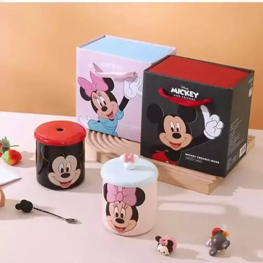 ماگ میکی و مینی موس دیزنی Disney Mickey and Minnie mouse