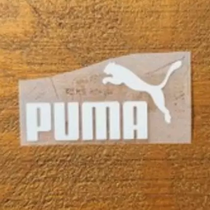 برچسب حرارتی اتویی لباس طرح پوما Puma سفید