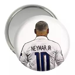 آینه آرایش جیبی خندالو طرح نیمار Neymar کد 28609