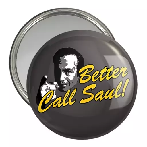 آینه آرایش جیبی خندالو طرح سریال بهتره با سال تماس بگیری Better Call Saul کد 29781