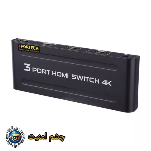 سوییچ 3 پورت فلزی HDMI 4K برند IFORTECH