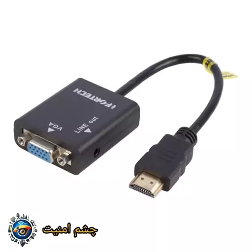 تبدیل HDMI به VGA + کابل انتقال صدا برند IFORTECH 