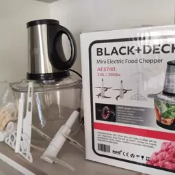 خردکن بلک اند دکر black decker حجم 3.8 لیتر 4+6 تیغه طلایی 3000 وات ارسال رایگان