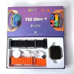 ساعت هوشمند دو بند اولترا 2 ، اسمارت واچ T30 Ultra2، اسمارت واچ اقتصادی و با کیفیت ، ساعت هدیه روز مرد ، ساعت مردانه