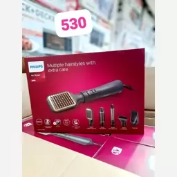 سشوار شانه ای و فر کننده 5 کاره فیلیپس PHILIPS مدل 530 (پس کرایه)