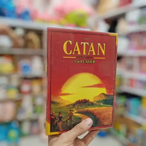 بازی فکری افزونه 5 و 6 نفره کاتان CATAN 