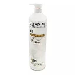 شامپو ویتاپلکس حاوی کراتین و کلاژن حجم 850 میل Vitaplex