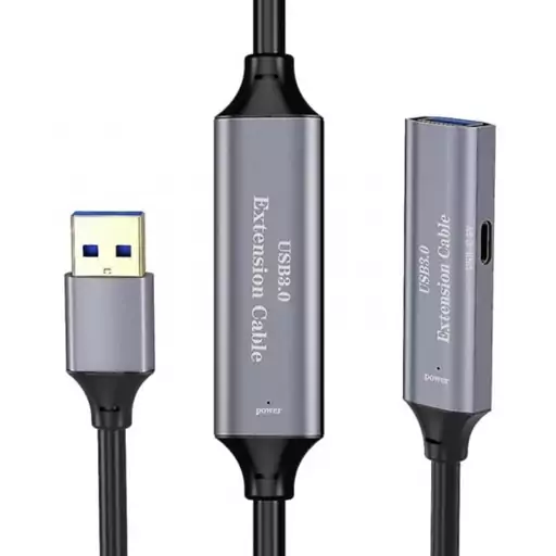 کابل افزایش طول اکتیو 3.0 USB کی نت 10 متری Knet K-CUE30100