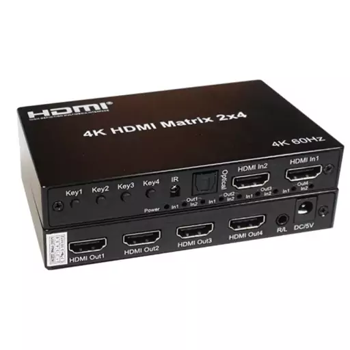 ماتریکس 2 در 4 HDMI کی نت Knet K-MAHD2024