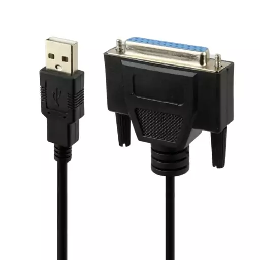 تبدیل USB به پارالل 1.5 متری کی نت Knet K-CU202515