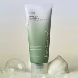 فوم شوینده پاک کننده عمیق منافذ هارت لیف آنوا 150 میل Anua Heartleaf Quercetinol Pore Deep Cleansing Foam