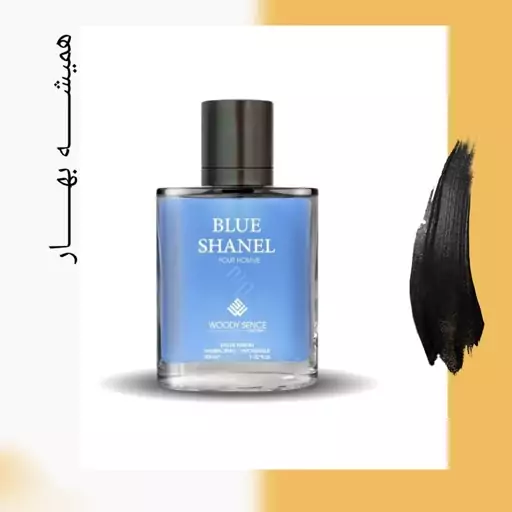  ادکلن جیبی مردانه وودی سنس مدل بلو شنل Blue Shanel حجم 30 میلی لیتر