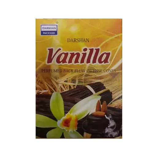 عود خوشبو کننده آبشاری (مخروطی) دارشان مدل وانیل (Vanilla)