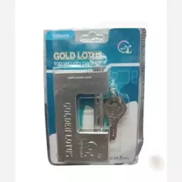 قفل کتابی gold lotus 100mm