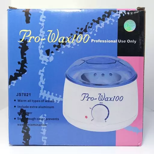 دستگاه پاکسازی پوست Pro Wax100 اصلی هلوگرام دار اورجینال،دستگاه اپیلاسیون،وکس گرم کن،موم گرم کن ،موم داغ کن،پسکرایه 