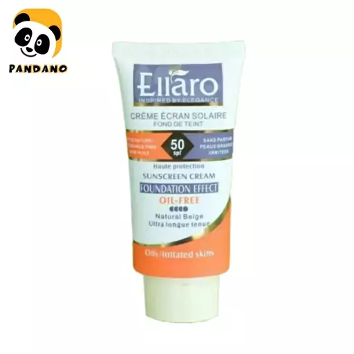 کرم ضد آفتاب الارو رنگی SPF50 مدل Natural beige