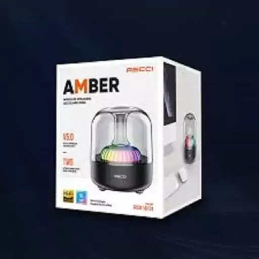 اسپیکر بلوتوثی رسی مدل AMBER RSK-W31 مشکی