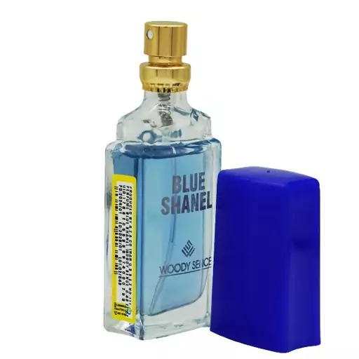 عطر جیبی مردانه وودی سنس مدل بلو شنل BLUE SHANEL حجم 15 میلی لیتر