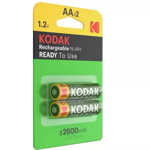 باتری قلمی قابل شارژ کداک مدل Kodak Rechargeable 2600mAh Ni-MH 