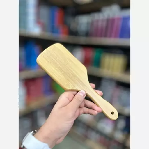 برس چوبی مربعی نوک تیز BAMBOO VAYU