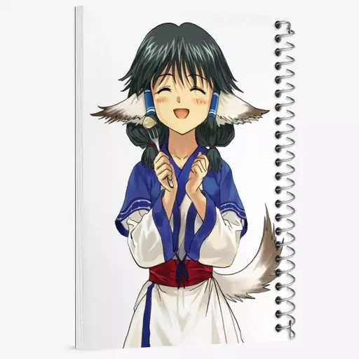 دفتر مشق 50 برگ خندالو طرح بازی Utawarerumono کد 35362