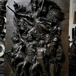 مجسمه برنز  رومیزی پیروزی وارداتی هنگ 