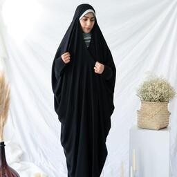 چادر مشکی مدل زیبا و حجاب تمام لبنانی در دو طرح صدفی و آزاد 