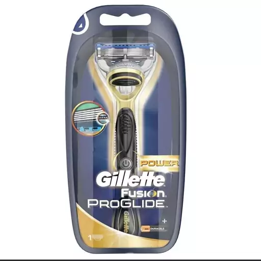 خود تراش ژیلت مدل Fusion Proglide Power Golden Edition
