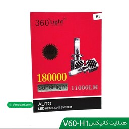  هدلایت V60 رادیاتوری  کانپکس  360 لایت  پایه H1  (با کارت گارانتی تعویض 6 ماه  ) ارسال رایگان 