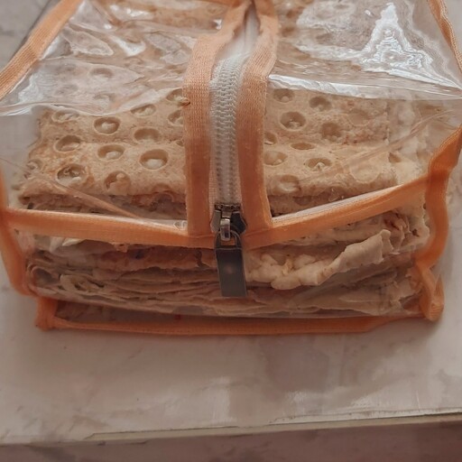 کیف نگهداری نان طلقی زیپدار با  ابعاد 37 در 15  به ارتفاع 15و رنگبندی دلخواه جهت نگهداری و مصرف روزانه نان