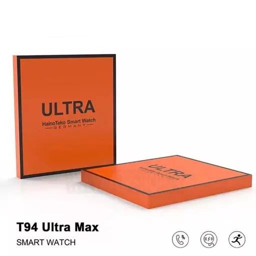 ساعت هوشمند هاینو تکو مدل T94 Ultra Max رنگ بدنه تیتانیومی

