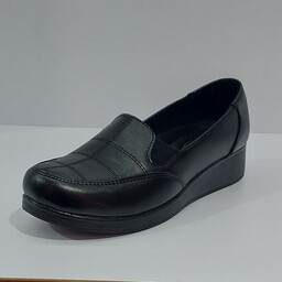 کفش مدل پروا طبی راحت رنگ مشکی سایزبندی 36 تا 41