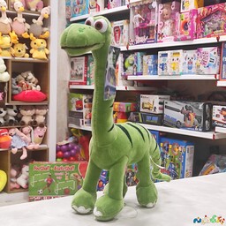 عروسک پولیشی دایناسور انیمیشن Good dinosaur سایز یک اورجینال وارداتی  ارتفاع 28سانت 