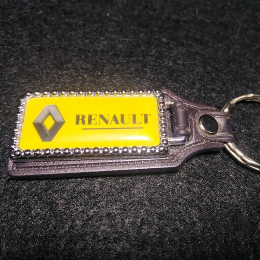 جاکلیدی چرمی و فلزی رنو Renault