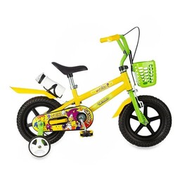 دوچرخه سایز12 رنگ زرد  اسپرت دخترونه و پسرونه 