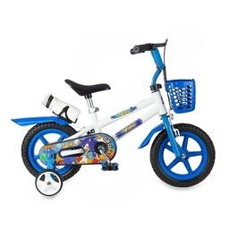 دوچرخه سایز12 رنگ آبی کمکی دار ترمز دار 