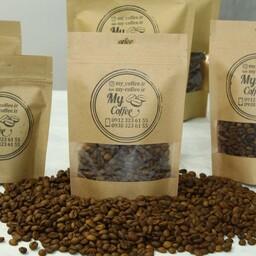 قهوه آروماتیک ( 100 عربیکا ) مای کافی 250 گرم ( دانه و آسیاب شده )  