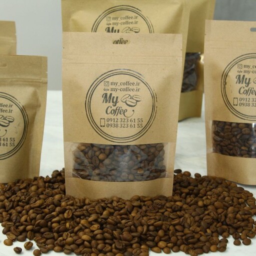 قهوه آروماتیک ( 100 عربیکا ) مای کافی  1 کیلو ( دانه و آسیاب شده )