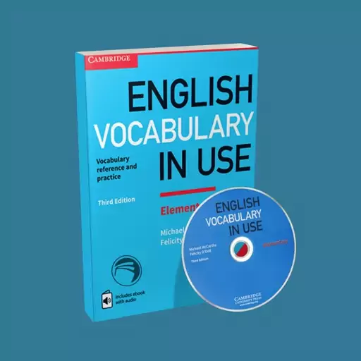 کتاب انگلیش وکبلری المنتری English Vocabulary in use Elementary انتشارات Cambridge