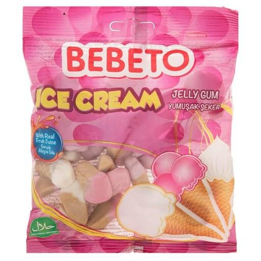 پاستیل ببتو Bebeto مدل Ice Cream مقدار 80 گرم