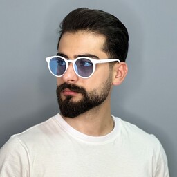 عینک آفتابی مردانه اورجینال سفید برند جنتل مانستر uv400

