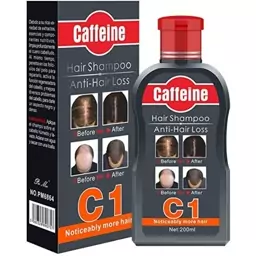 شامپو ضدریزش و تقویت کننده کافئین سی یک Caffeine C1 حجم 200 میل