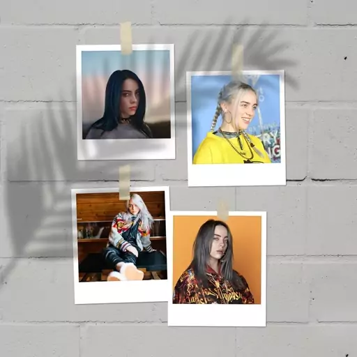 فتوکارت12 عددی بیلی آیلیش (Billie Eilish)