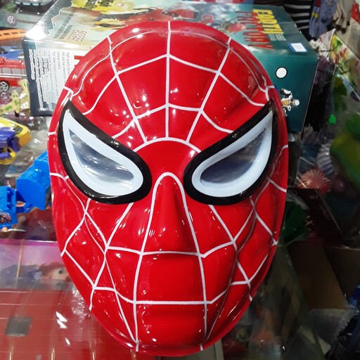 اسباب بازی ماسک یا نقاب صورت طرح مرد عنکبوتی قرمز 
