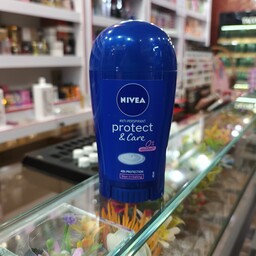 مام صابونی مردانه نیوآ  NIVEA مدل PROTECT AND CARE حجم 40 میل